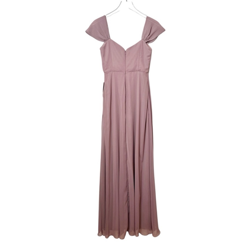Birdy Grey Spence Dark Mauve Convertible Maxi Dress XS Formal Wedding Guest - Picture 12 of 16